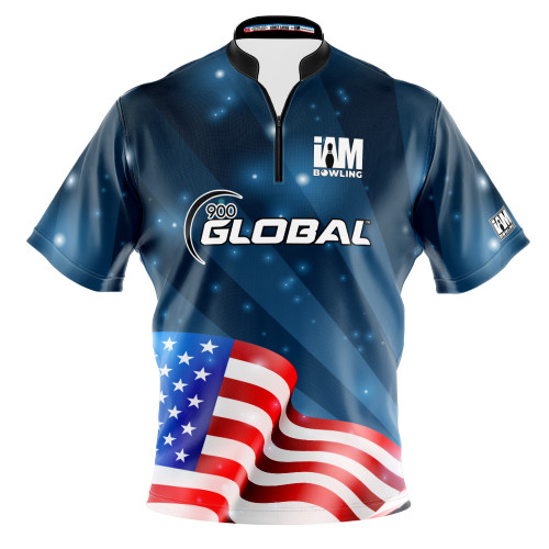 900 Global DS Bowling Jersey - Design 1587-9G