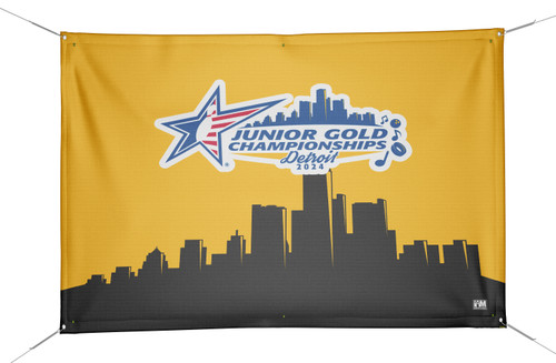 Jr Gold 2024 Official DS Bowling Banner - JG145