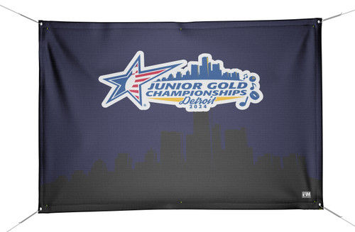 Jr Gold 2024 Official DS Bowling Banner - JG146