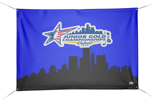 Jr Gold 2024 Official DS Bowling Banner - JG148