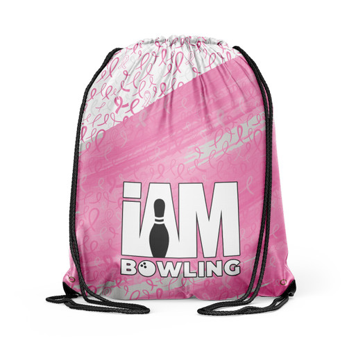 Pearl Ribbon Drawstring Backpack
