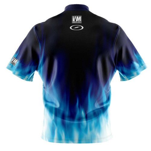 READY-2-SHIP Storm Aqua Inferno Bowling Jersey