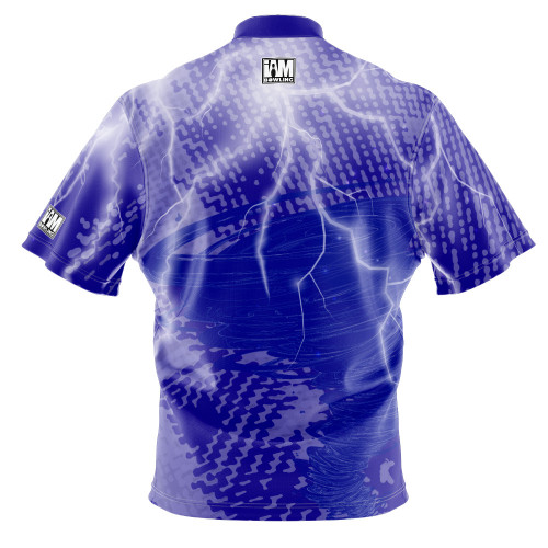 Express Blue Voltage Bowling Jersey