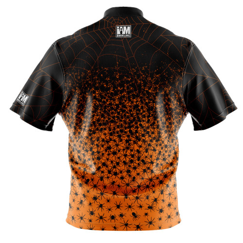Express Black & Orange Spiders Bowling Jersey