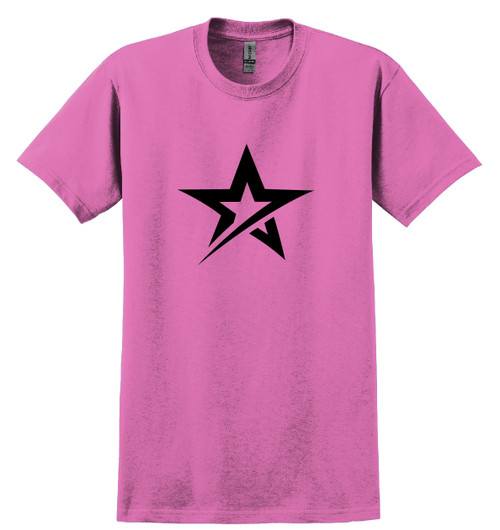 Roto Grip Star - Black Logo - Pink Tee
