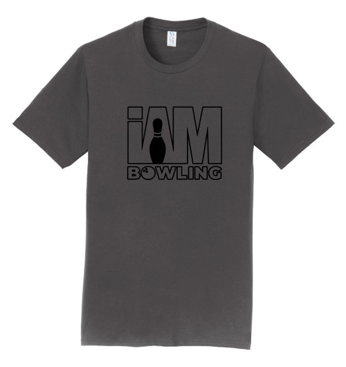 I AM Bowling - Black Outline Logo - Tees
