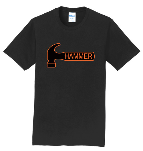 Orange Hammer Logo Outline Tee
