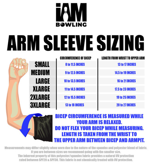 Patriotic Bowling Eagle Arm Sleeve