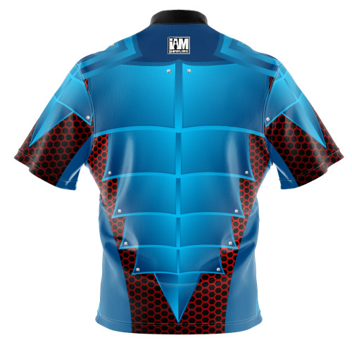 Build Your Own Blue Plated Hero Bowling Jersey