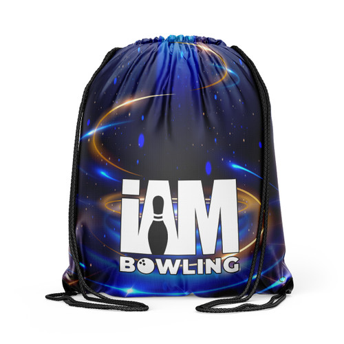 Azure Alchemy Drawstring Backpack
