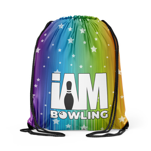Rainbow Stars Drawstring Backpack
