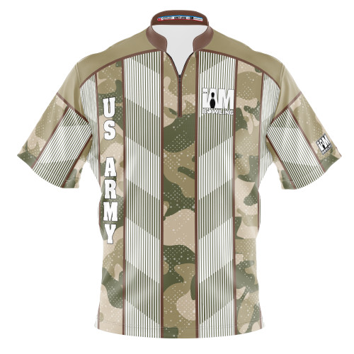 Express MC Striped Army Camo Bowling Jersey