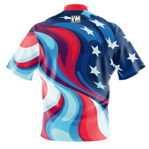 Build Your Own Groovy Stars & Stripes Bowling Jersey