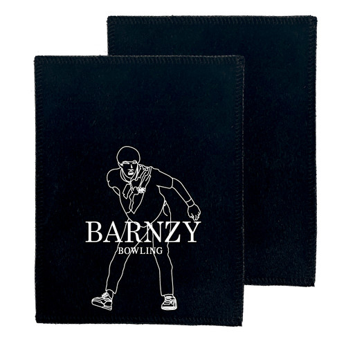 White Barnzy Bowling Logo Shammy