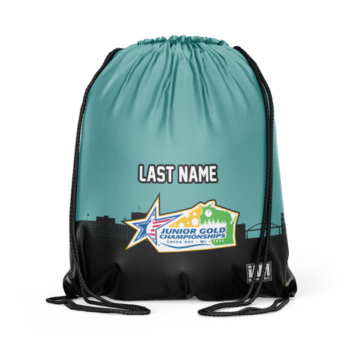 Official Junior Gold 2025 Teal Drawstring Backpack