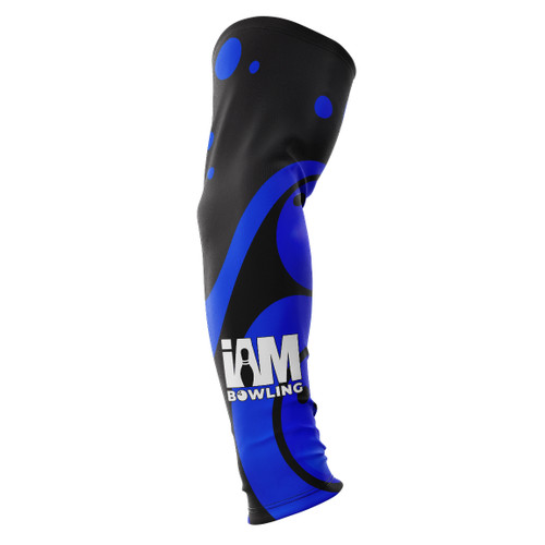 Blue Retro Bowling Balls Arm Sleeve