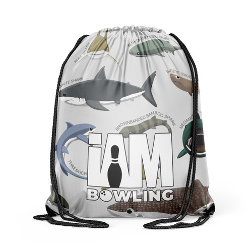 Bite Club Drawstring Backpack