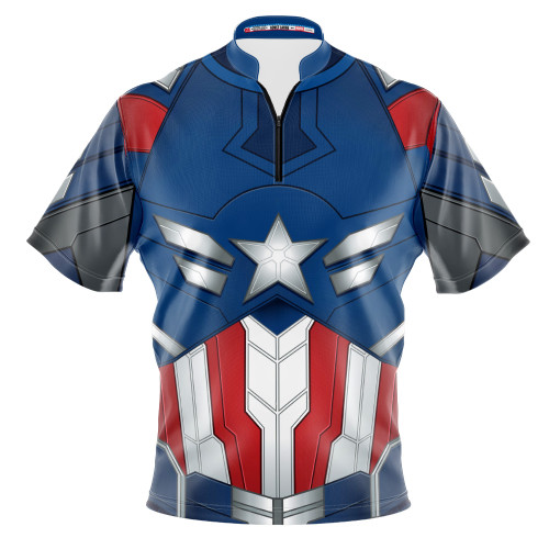 Signature Marvel Captain America Sam Wilson Costume Bowling Jersey