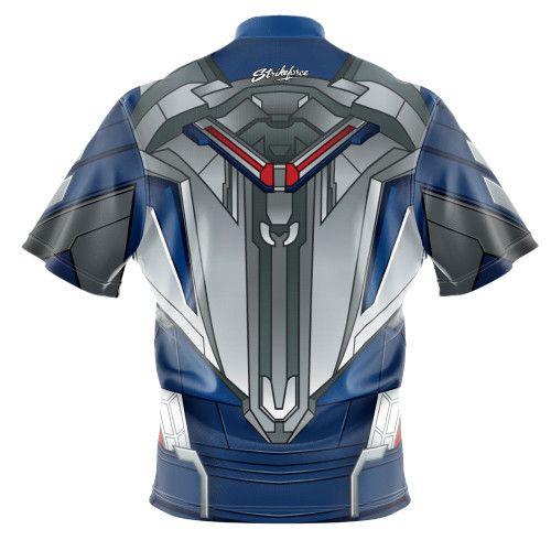 Signature Marvel Captain America Sam Wilson Costume Bowling Jersey