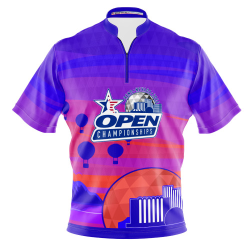 2026 USBC Open Championship Neon Sunrise Bowling Jersey