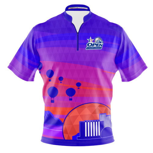 2026 USBC Open Championship Neon Sunrise Bowling Jersey