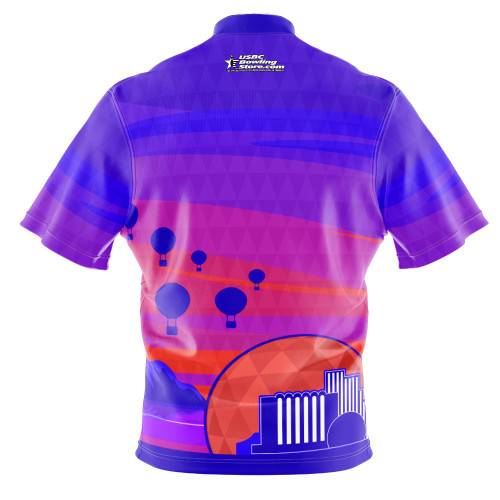 2026 USBC Open Championship Neon Sunrise Bowling Jersey
