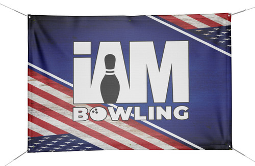 I AM Bowling DS Bowling Banner - 2029-IAB-BN