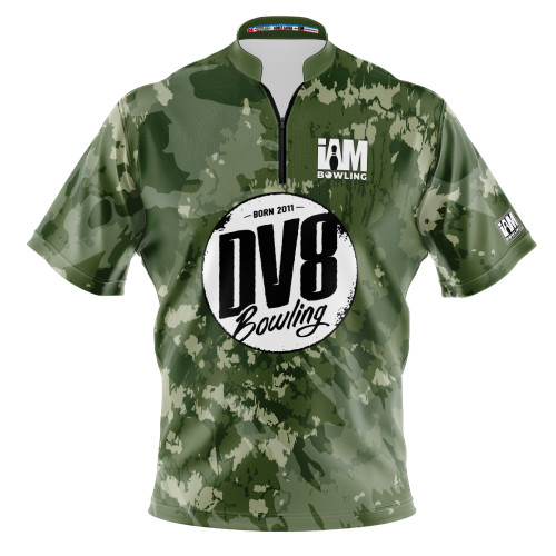 DV8 DS Bowling Jersey - Design 2053-DV8 - Army