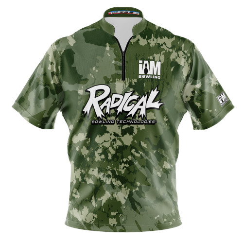 Radical DS Bowling Jersey - Design 2053-RD - Army