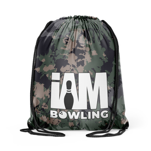 Marines Camo Drawstring Backpack
