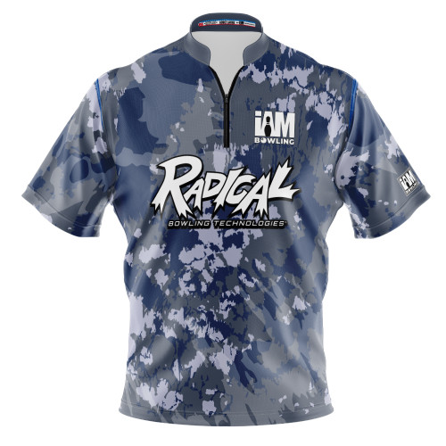 Radical DS Bowling Jersey - Design 2055-RD -Navy