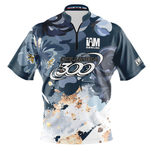 Columbia 300 DS Bowling Jersey - Design 2062-CO - Floral