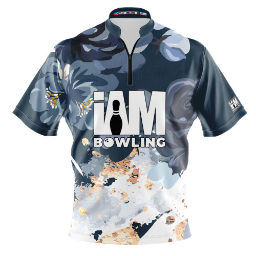 I AM Bowling DS Bowling Jersey - Design 2062-IAB - Floral