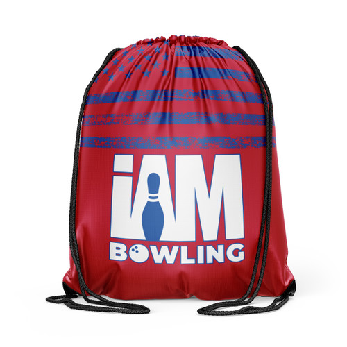 I AM Bowling DS Bowling Drawstring Backpack - 2082-IAB-DB