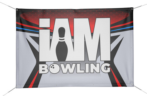 I AM Bowling DS Bowling Banner - 2067-IAB-BN