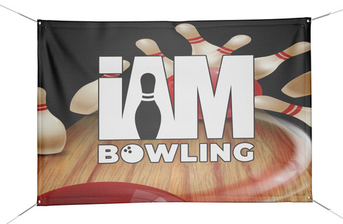 I AM Bowling DS Bowling Banner - 2069-IAB-BN