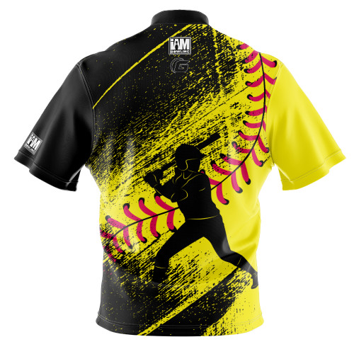 900 Global DS Bowling Jersey - Design 2075-9G - Softball Batter