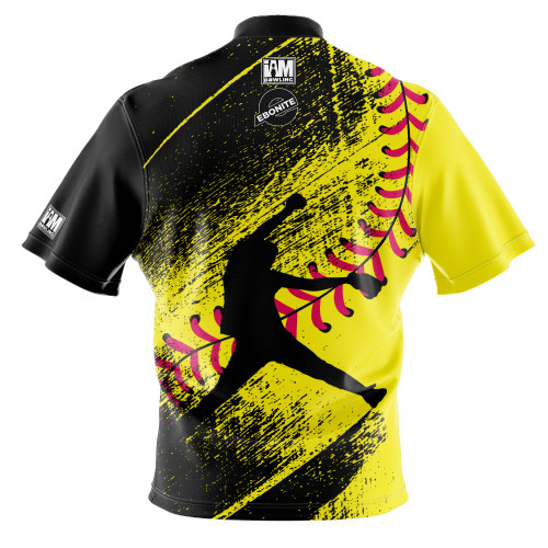 Ebonite DS Bowling Jersey - Design 2077-EB - Softball Pitcher