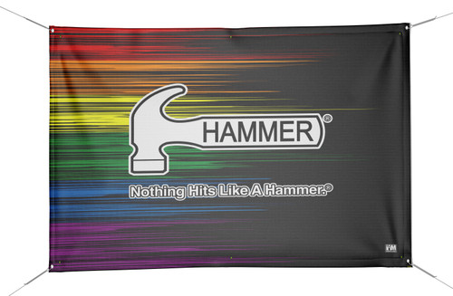 Hammer DS Bowling Banner - 2145-HM-BN