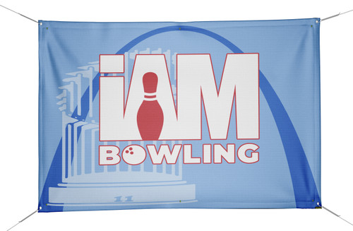 I AM Bowling DS Bowling Banner - 2095-IAB-BN