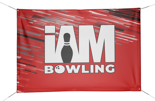 I AM Bowling DS Bowling Banner - 1523-IAB-BN