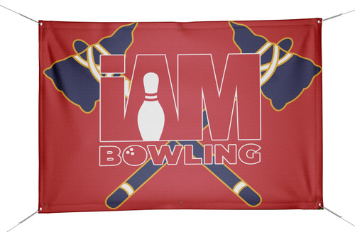 I AM Bowling DS Bowling Banner - 2100-IAB-BN