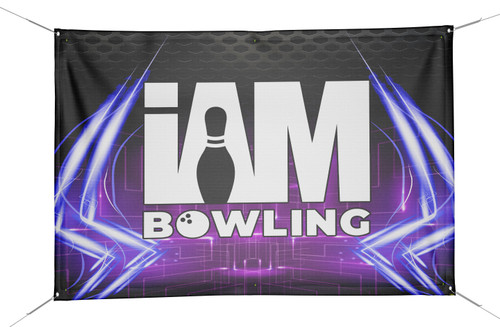 I AM Bowling DS Bowling Banner - 1502-IAB-BN