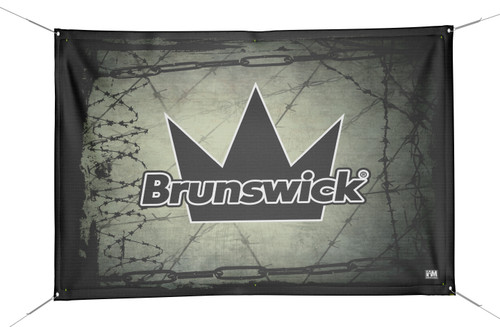 Brunswick DS Bowling Banner - 1506-BR-BN