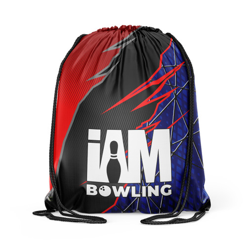 I AM Bowling DS Bowling Drawstring Backpack - 1509-IAB-DB