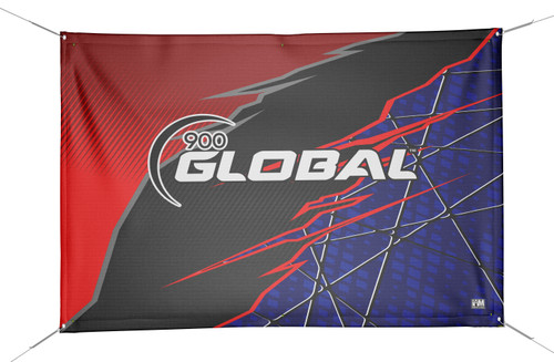 900 Global DS Bowling Banner - 1509-9G-BN