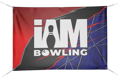 I AM Bowling DS Bowling Banner - 1509-IAB-BN