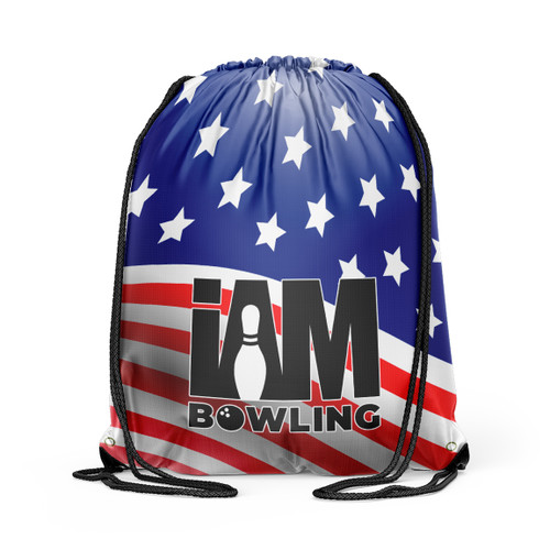 I AM Bowling DS Bowling Drawstring Backpack - 1510-IAB-DB