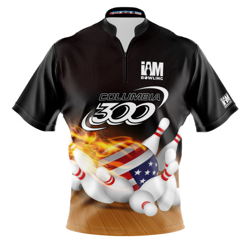Columbia 300 DS Bowling Jersey - Design 1512-CO