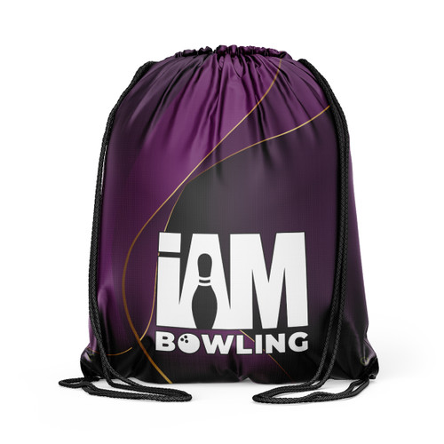 I AM Bowling DS Bowling Drawstring Backpack - 1513-IAB-DB